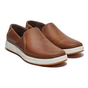 KURU Brown Slip-On Sneakers